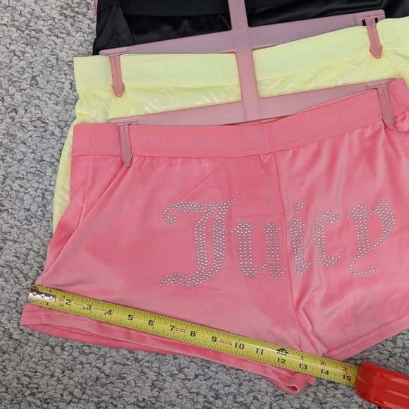 Juicy Couture Women's (Large) Velvet/Velour Sleep/Boxer Shorts/Pajama Bottoms - Picture 14 of 16